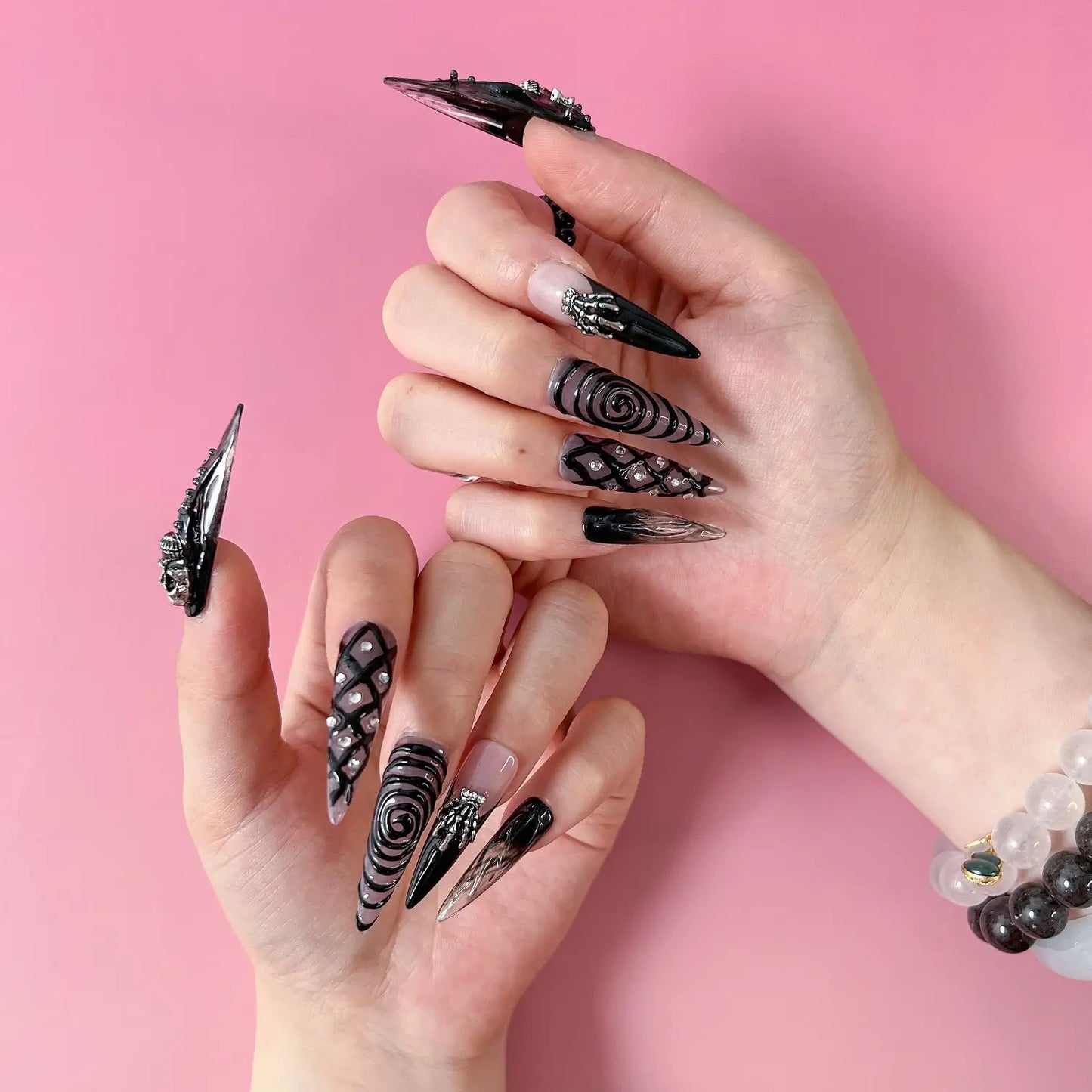 Q007-BLACK WITCH-STILETTO